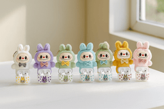 Labubu - Wireless Earbuds with Plush Keychain Set - Zambeel