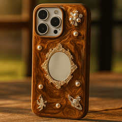 Luxury Retro Mirror iPhone Case - Zambeel
