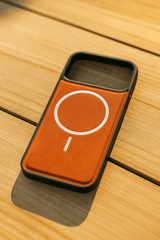 MaxWell Leather Magesafe iPhone Case - Zambeel