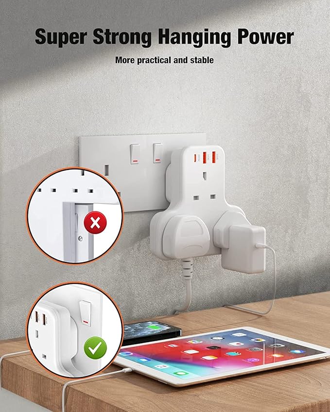 3 Way Plug Extension - Zambeel