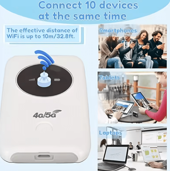 4G/5G Wireless WiFi Router - Zambeel