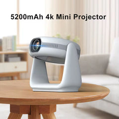 4K Mini Projector © - Zambeel