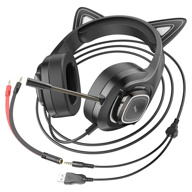 Hoco - Luminous Cat Gaming Headphone (W107) - Zambeel