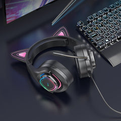 Hoco - Luminous Cat Gaming Headphone (W107) - Zambeel
