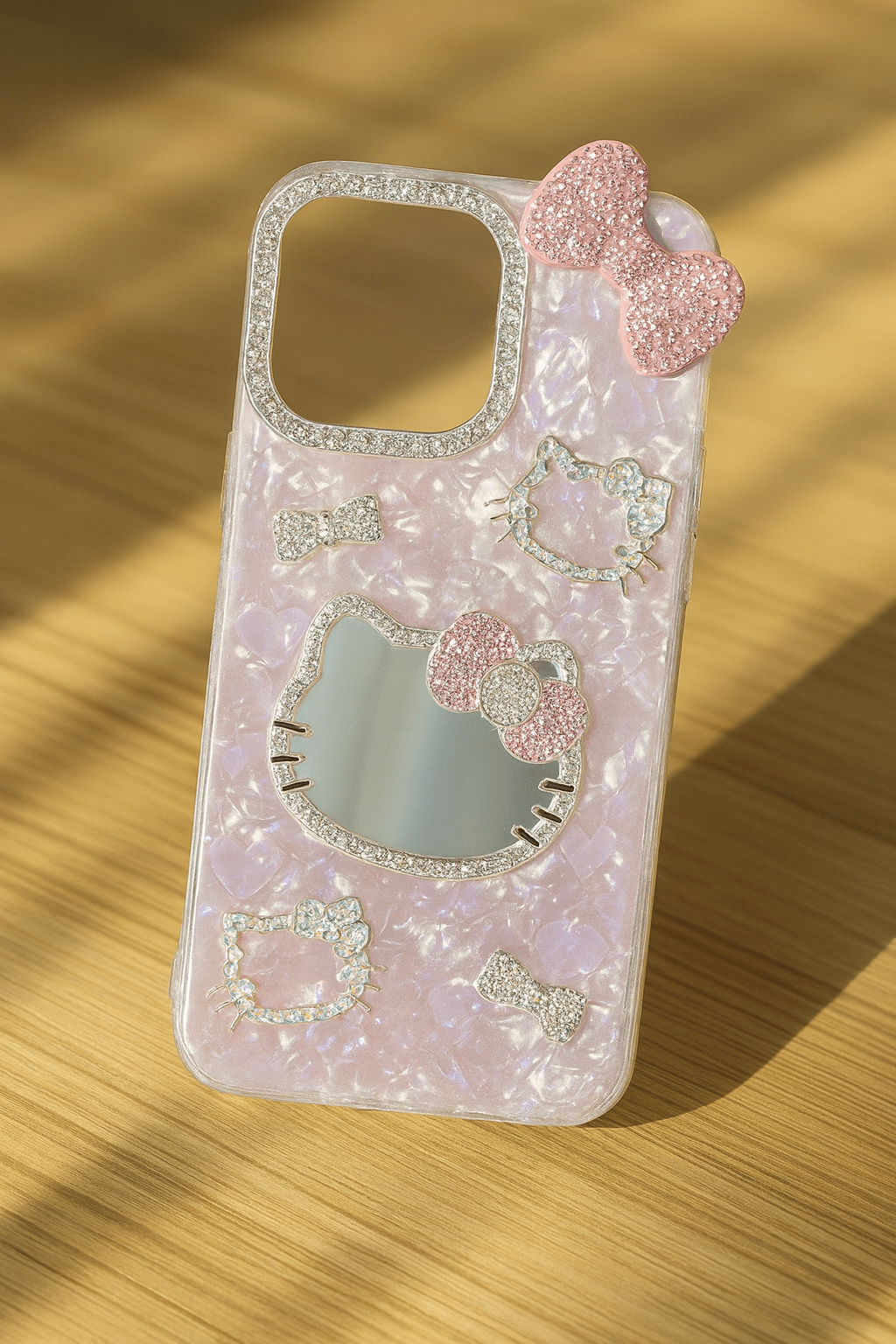 Luxury Bling Kitty Crystal iPhone Case - Zambeel