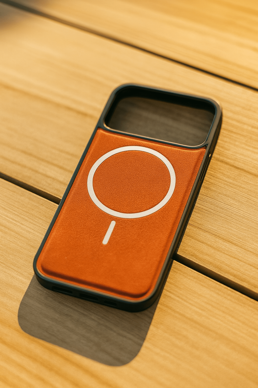 MaxWell Leather Magesafe iPhone Case - Zambeel