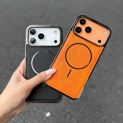 MaxWell Leather Magesafe iPhone Case - Zambeel