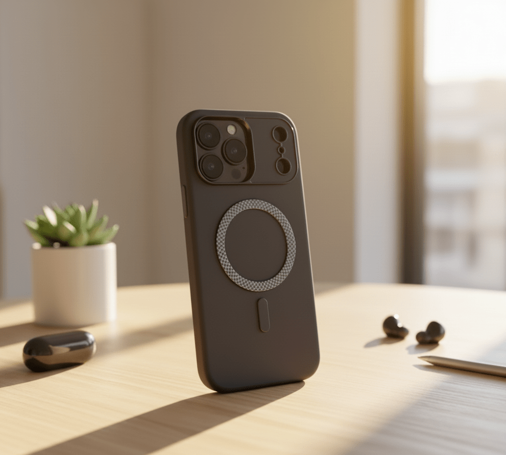 Vintage Leather MagSafe Case for iPhone - Zambeel