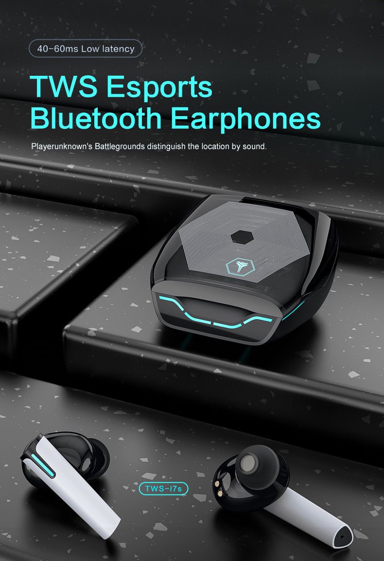 Wireless Gaming Bluetooth Headset Low Latency Luminous Gaming Headset - Zambeel